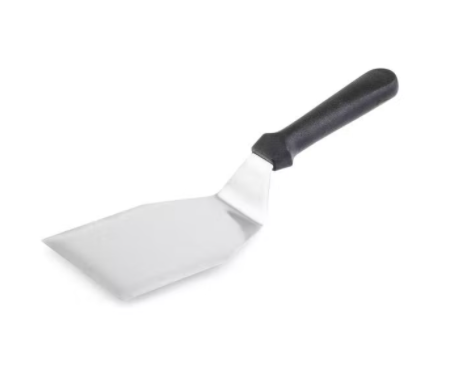 Spachtel, Edelstahl, 127mm, 5" schwarzer Griff