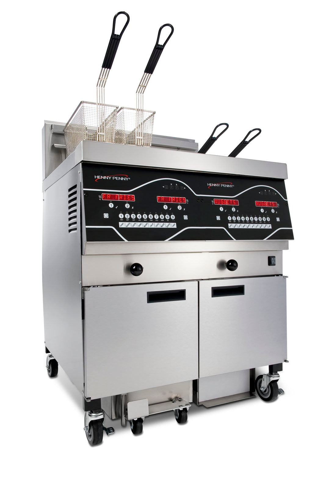 Henny Penny - EEE-142.FF Elektro (Full/Full Becken) Offene Fritteuse mit Computron 8000 Computer