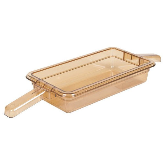 Cambro Hitzebeständiger GN 1/3 Behälter mit 2 Griffen | 100mm tief - Holding Pan 4” Dual Handle 1/3 size